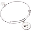 Alex and Ani BILY Niece Expandable Wire Bracelet for Women(Shiny Silver)