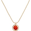 Alex and Ani Basketball Spinner Pendant, Brass Shiny Gold