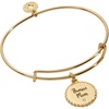 Alex and Ani Bonus Mom Bracelet for Women(Shiny Gold)