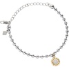 Alex and Ani Butterfly Ball Chain Bracelet(Stainless Steel Two Toned)