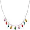 Alex and Ani Christmas Light Bulb Shaker Necklace(Gold)