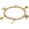 Alex and Ani Crayola Fan Favorites Forest Green Stretch Bracelet(Shiny Gold)