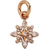 Alex and Ani Crystal Snowflake Charms for Women – Nickel-Free, Premium Safe Materials Ideal for Charm Bracelet, DIY Craft(Crystal Snowflake (Shiny Gold))
