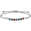Alex and Ani Family Hidden Message Acrostic Bolo Bracelets(Stainless Silver)