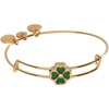 Alex and Ani Four Leaf Clover Lucky Bracelets(Four-Leaf Clover Slider Charm Bangle)