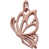 Alex and Ani Goliath Openwork Butterfly Charm, Rose Silver
