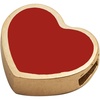 Alex and Ani Heart Slider Charm, Red