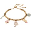 Alex and Ani Holiday Bracelet for Women – Snow Games Winter Wonderland Multi Charm
