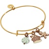 Alex and Ani Holiday Bracelets(Gingerbread multi-charm)