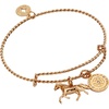 Alex and Ani Horse Rope Textured Charm Bangle(Shiny Gold)