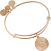 Alex and Ani Initial I Pave Starburst Texture Bangle(Shiny Gold)