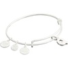Alex and Ani Initial Q Charm Bangle