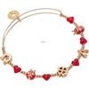 Lady Bug Beaded Bangle