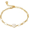 Alex and Ani Mother Of Pearl Daisy Jewelry(Chain Bracelet)