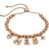Alex and Ani Mrs Bubble Bolo Bracelet, Shiny Gold