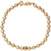 Alex and Ani Sister Elongated Crystal Stretch Bracelet for Women(Shiny Gold)