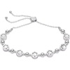 Snoflake Crystal Beaded Bolo Bracelet