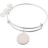 Alex and Ani ‘Sweet 16’ Charm Bangle – Expandable Bracelet for Women, Nickel-Free, Shiny Silver Finish, Ideal Gift Jewelry