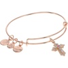 Cross Charm Bangle by Alex and Ani(Shiny Rose)