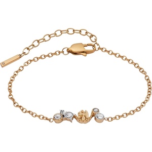ALEX AND ANI Zodiac Bracelet – Two-Tone Stainless Steel with Clear Crystals, Nickel-Free, Zodiac Sign Bracelet for Women(Virgo)