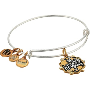 Alex and ANI Bat Mitzvah Two Tone Charm Bangle