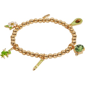 Alex and Ani Crayola Fan Favorites Forest Green Stretch Bracelet(Shiny Gold)