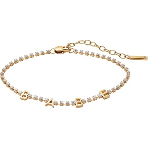 Alex and Ani Crystal Tennis Chain Bracelets(Babe (Stainless Gold))