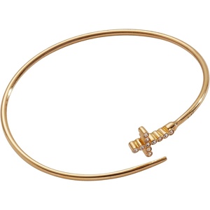 Alex and Ani Faith Bespoken Cross Cuff(Gold)