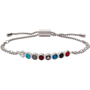 Alex and Ani Family Hidden Message Acrostic Bolo Bracelets(Stainless Silver)