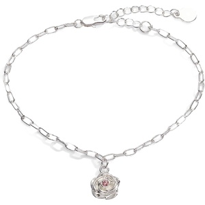 Alex and Ani Flower and Crystal Bracelet