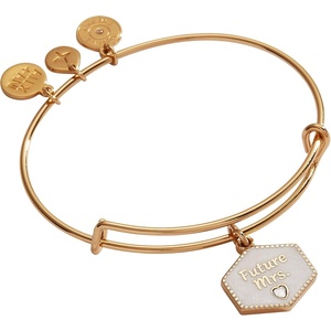 Alex and Ani Future Mrs.’ Mother of Pearl Charm Bangle