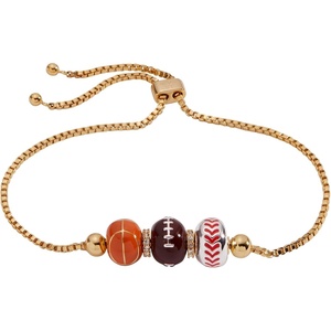 Alex and Ani Game On Spinner Bolo Bracelet, Brass Shiny Gold