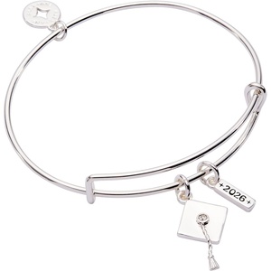 Alex and Ani Graduation 2026 Bracelet(Shiny Silver)