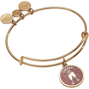 Alex and Ani Happy New Year Glitter Bangle(Cheers)