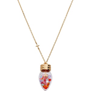 Alex and Ani Holiday Necklaces for Women – Christmas Jewelry(Light Bulb (Shiny Gold))
