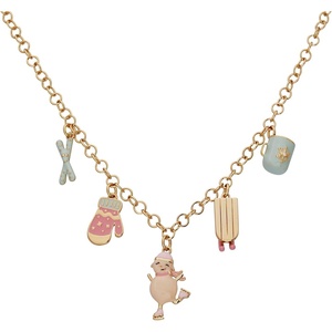 Alex and Ani Holiday Necklaces for Women – Christmas Jewelry(Winter Wonderland (Shiny Gold))