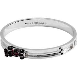 Alex and Ani Hot Wheels™ Bracelets – Moveable Enamel Charms, Checkered Flag Motif, Adjustable Stackable Designs, Ideal Gift for Women(Moveable Racecar Hinge Bangle)