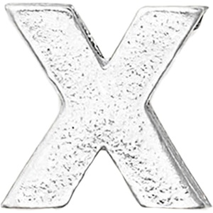 Alex and Ani Initial X Slider Charm