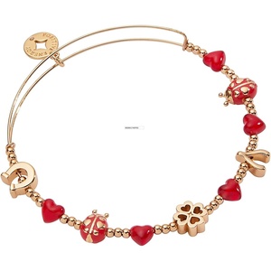 Alex and Ani Lady Bug Bracelet(Lady Bug Beaded Bangle)