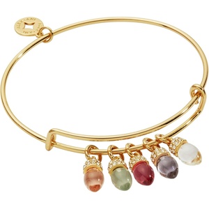 Alex and Ani Light Bulb Charm Bangles(Gold Muted)