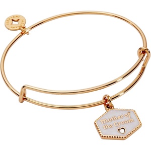 Alex and Ani Mother of the Bride and Groom, Mother of Pearl Expandable Wire Bracelet(Mother of the Groom)