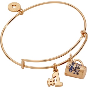 Alex and Ani Office MVP Bangle, Brass Shiny Gold