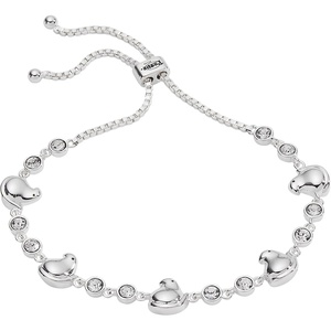 Alex and Ani PEEPS® Easter Chick and Bunny Bracelet(Chick Bolo Bracelet  Silver)