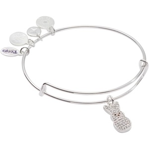 Alex and Ani PEEPS® Easter Chick and Bunny Bracelet(Crystal Bunny Bangle)