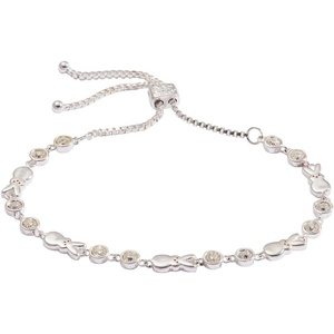 Alex and Ani Peeps® Bunny Bolo Bracelet(Silver)