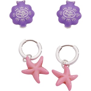 Alex and Ani Polly Pocket Pool Party Jewelry(Earring Set of 2)