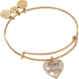 Alex and Ani Pray More Worry Less Bangle