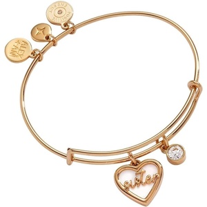 Alex and Ani Sister Charm Bangle(Gold)