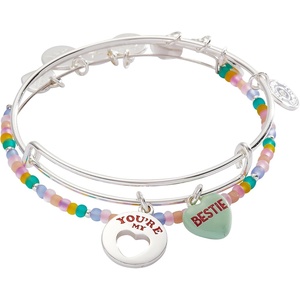 Alex and Ani Sweethearts ‘Bestie’ Charm Bangles Set of 2(Sweethearts® “Bestie” Set of 2 Bangles)
