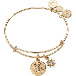 Alex and Ani The Best Is Yet To Come Duo Bracelet(Shiny Gold)